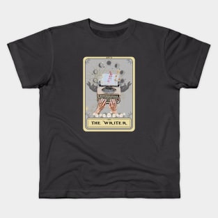 The Writer Tarot Card, Writing Kids T-Shirt